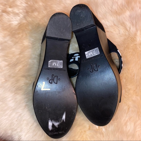 Donald J Pliner Platform Suede Studded Heels - Picture 6 of 6